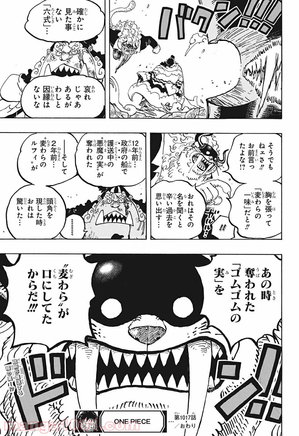 ワンピース - 第1017話: 第1017話
 読む - Page 17